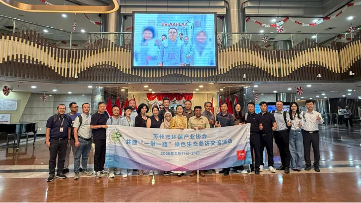 依斯倍苏环协一行受邀参与印尼水处理展览会IndoWaterExpo，共建绿色生态新道路
